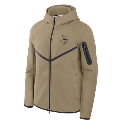 Minnesota Vikings Tech Fleece Windrunner Men's Nike NFL Full-Zip